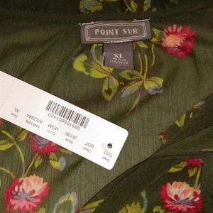 J Crew Point Sur Sleeveless Top NWT XL